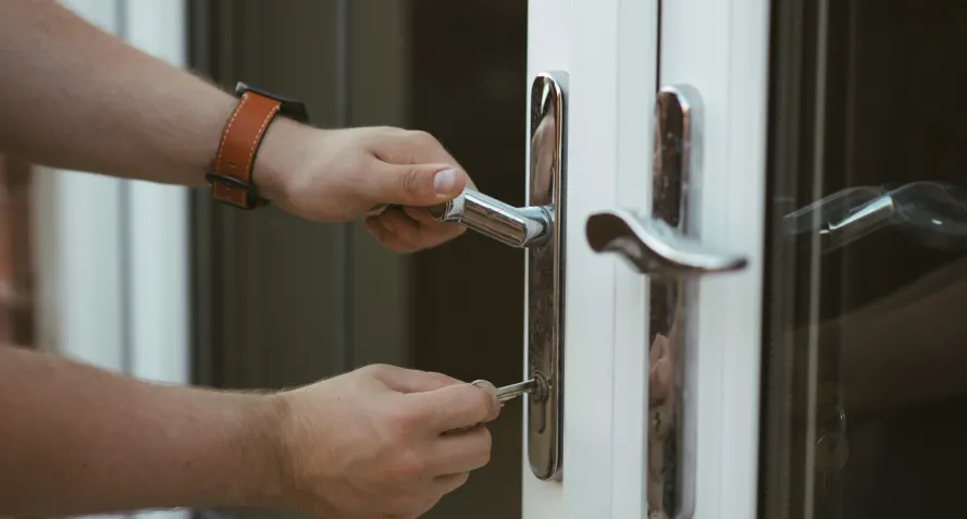 residential home locked